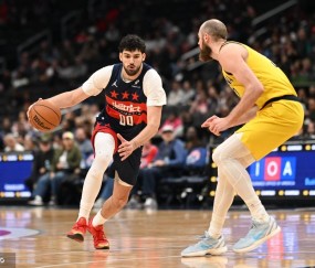 威廉姆斯25+10 奇才8人得分上双胜步行者