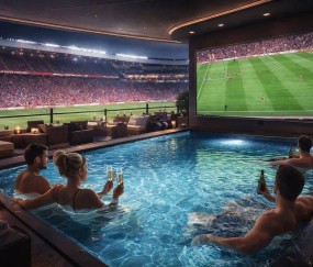 拉爵会玩！曼联新主场看台将建泳池，VIP泳装派对看球每场500英镑